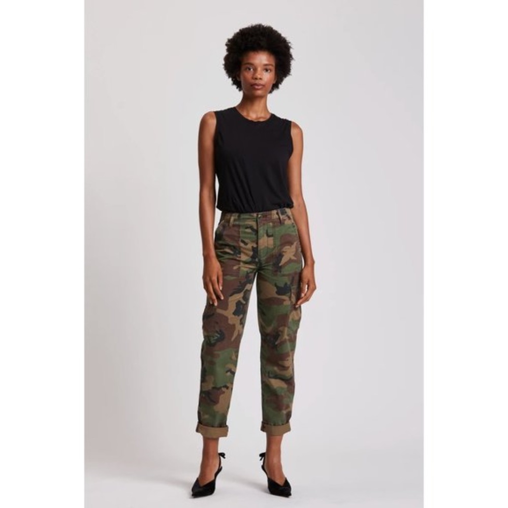 Hudson | NWT Classic High-Rise Cargo Pant Camo